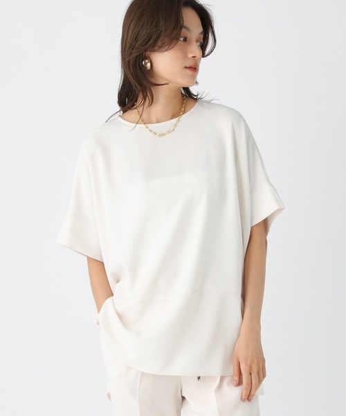 セール】サラサラリラクシーTブラウス/321530（シャツ/ブラウス