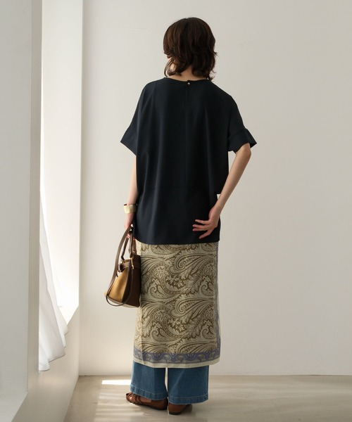 セール】サラサラリラクシーTブラウス/321530（シャツ/ブラウス