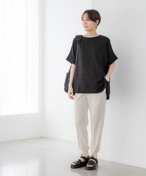 セール】サラサラリラクシーTブラウス/321530（シャツ/ブラウス