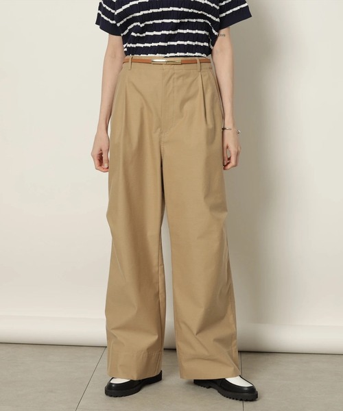 CADUNE（カデュネ）の「コットンネップワークパンツ（その他パンツ・レディース・ホワイト/ベージュ・38/36/34）」の4枚目の写真