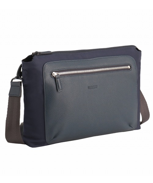MACKINTOSH PHILOSOPHY（ﾏｯｷﾝﾄｯｼｭ ﾌｨﾛｿﾌｨｰ）の「ショルダーバッグ グリーノツク 17731（ショルダーバッグ・メンズ・ネイビー/ベージュ系その他/ブラック・FREE）」の3枚目の写真
