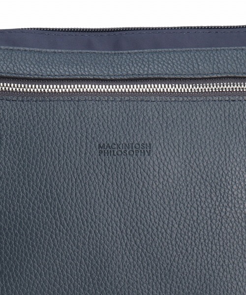 MACKINTOSH PHILOSOPHY（ﾏｯｷﾝﾄｯｼｭ ﾌｨﾛｿﾌｨｰ）の「ショルダーバッグ グリーノツク 17731（ショルダーバッグ・メンズ・ネイビー/ベージュ系その他/ブラック・FREE）」の14枚目の写真