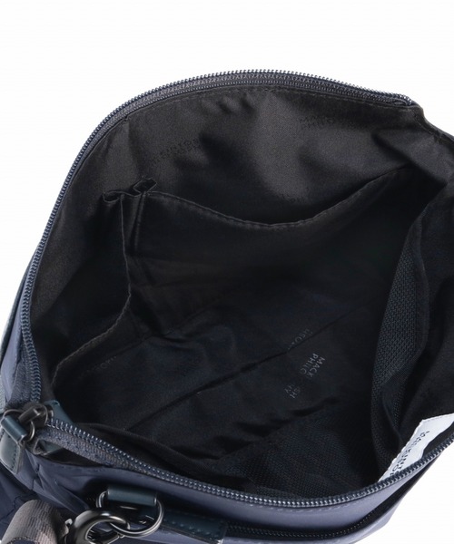 MACKINTOSH PHILOSOPHY（ﾏｯｷﾝﾄｯｼｭ ﾌｨﾛｿﾌｨｰ）の「ショルダーバッグ グリーノツク 17731（ショルダーバッグ・メンズ・ネイビー/ベージュ系その他/ブラック・FREE）」の18枚目の写真