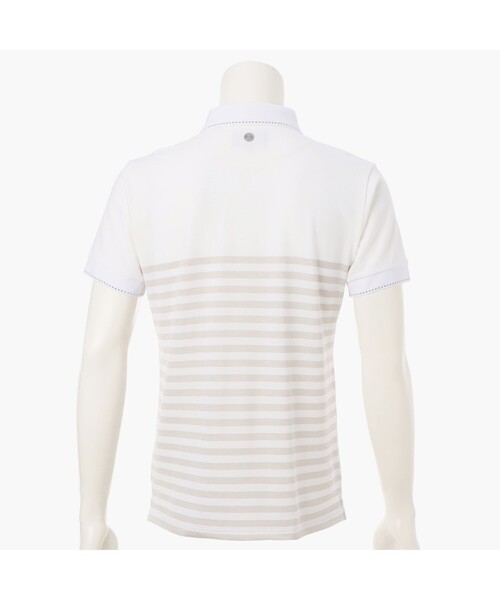 美品】BRIEFING GOLF BEGIN別注 ホワイト ポロシャツ