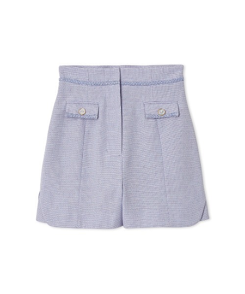 【本日限定】SNIDEL サマーツイードショートパンツ NVY サマーツイードショートパンツ（ショートパンツ）｜SNIDEL