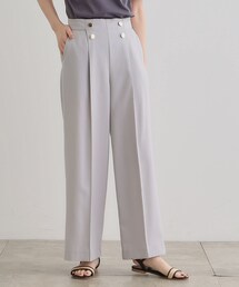 grove | さらっと快適　ピンタックマリンパンツ(その他パンツ)