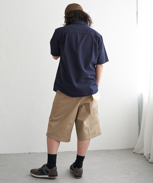 VENCEEXCHANGE(ヴァンスエクスチェンジ)の「切替半袖シャツ(Tシャツ/カットソー・メンズ・ネイビー/グリーン/ホワイト・S/LL/L/M)」の22枚目の写真