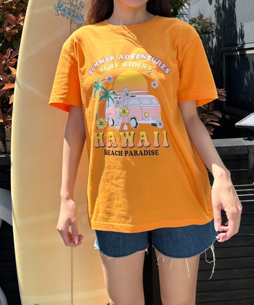 tシャツ JAMeen collaboration L/S tee 「HAWAII」 レディース メンズ JAMeen collaboration L/S tee 【HAWAII】 – SUWDEE