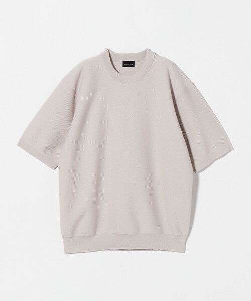 green label relaxing(グリーンレーベルリラクシング)の「ツイル クルーネック ショートスリーブニット(ニット/セーター・メンズ・ライトグレー/ケリーグリーン/ダークグレー・M/XL/L/S)」の21枚目の写真