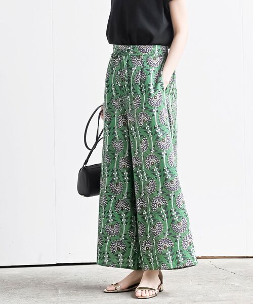 rps（アールピーエス）の「レーヨンプリントイージーパンツ（その他パンツ・レディース・ブラック/ブラック系その他2/グリーン/ベージュ/ブラウン/ブルー・フリー）」の20枚目の写真