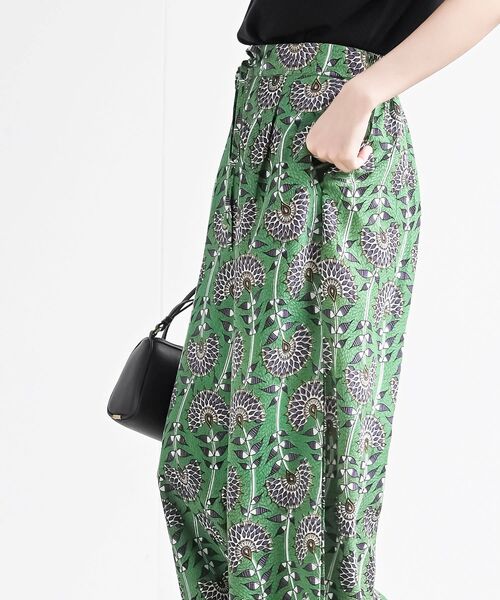 rps（アールピーエス）の「レーヨンプリントイージーパンツ（その他パンツ・レディース・ブラック/ブラック系その他2/グリーン/ベージュ/ブラウン/ブルー・フリー）」の16枚目の写真