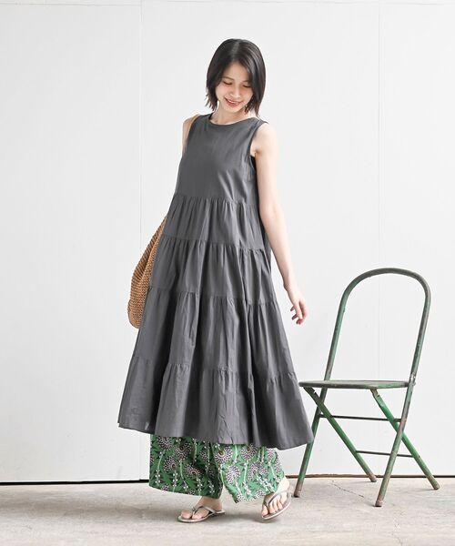 rps（アールピーエス）の「レーヨンプリントイージーパンツ（その他パンツ・レディース・ブラック/ブラック系その他2/グリーン/ベージュ/ブラウン/ブルー・フリー）」の10枚目の写真