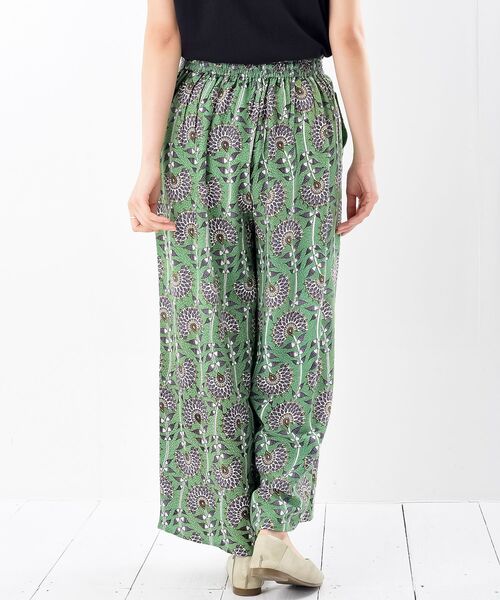 rps（アールピーエス）の「レーヨンプリントイージーパンツ（その他パンツ・レディース・ブラック/ブラック系その他2/グリーン/ベージュ/ブラウン/ブルー・フリー）」の8枚目の写真