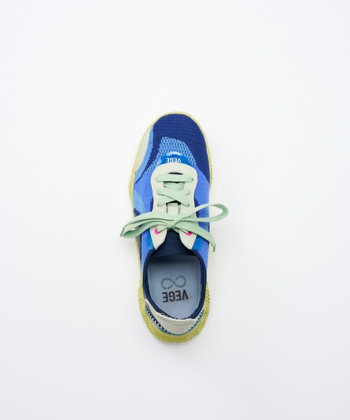 VEGE（ベジ）の「VEGE Seafog（スニーカー・レディース・ブルー/ブラック/ベージュ・23/24/24.5/23.5）」の5枚目の写真