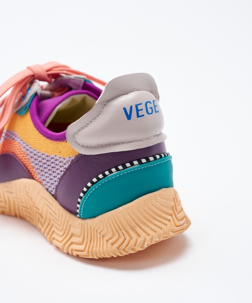 VEGE（ベジ）の「VEGE Seafog（スニーカー・レディース・ブルー/ブラック/ベージュ・23/24/24.5/23.5）」の7枚目の写真