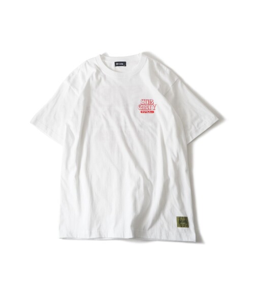 Subciety(サブサエティ)の「Noodle tee(Tシャツ/カットソー・メンズ・ブラック/ホワイト・XX-LARGE/X-LARGE/LARGE/MEDIUM/SMALL)」の9枚目の写真