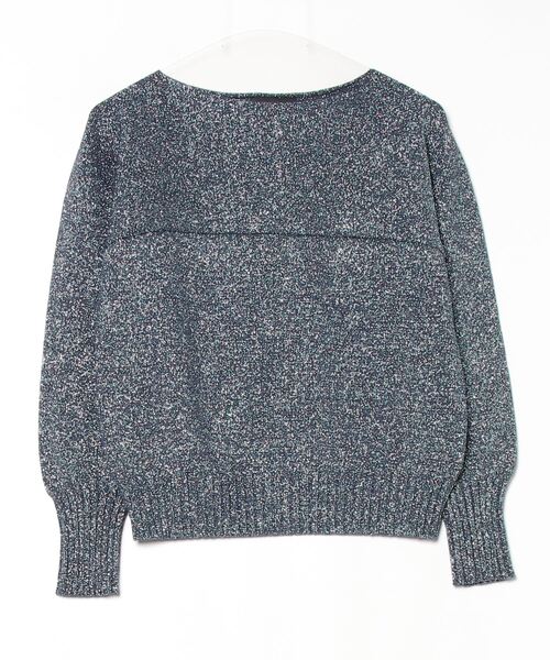 archivo 長袖ニット　ブラック MUJI Labo（ムジラボ）の「〔MUJI Labo〕紳士 和紙混ニット長袖