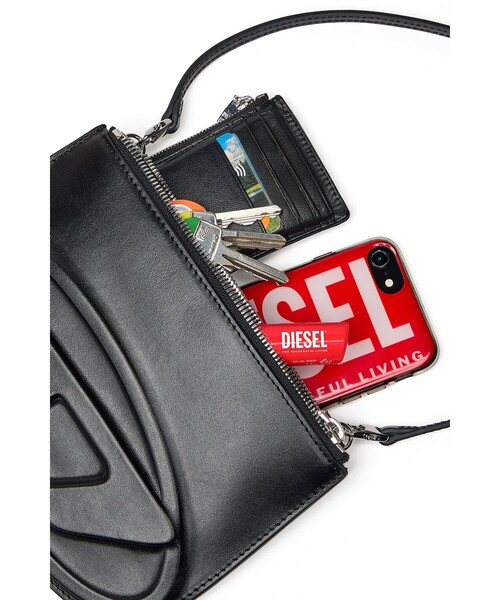 Diesel★1Dr ツインロゴエンボスショルダーバッグ ウィメンズ ショルダーバッグ 1DR 2.0 1DR TWIN(ショルダー