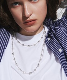 quip queint】omega sharp necklace/オメガ シャープ ネックレス