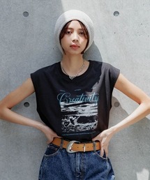 PAGEBOY | ノースリフォトTシャツ(Tシャツ/カットソー)