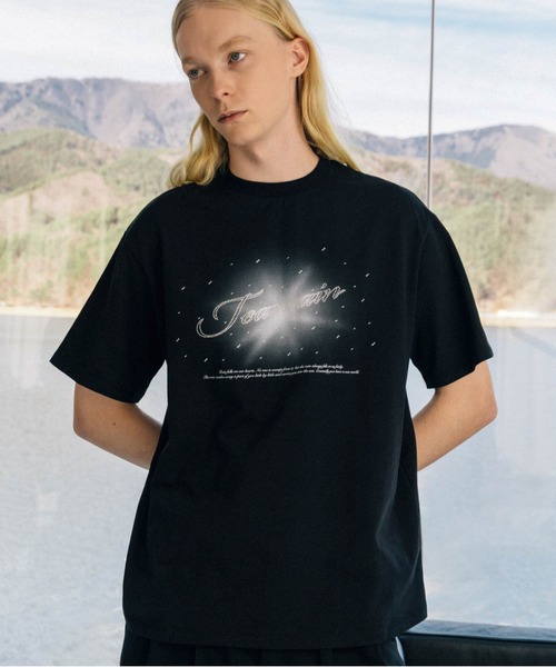 BLAYMORE（ブレイモア）の「【BLAYMORE】Tearrain Rhinestone T / ラインストーン ビジュー コレクションTシャツ（Tシャツ/カットソー・メンズ・パープル/ブラック・M/S）」の18枚目の写真