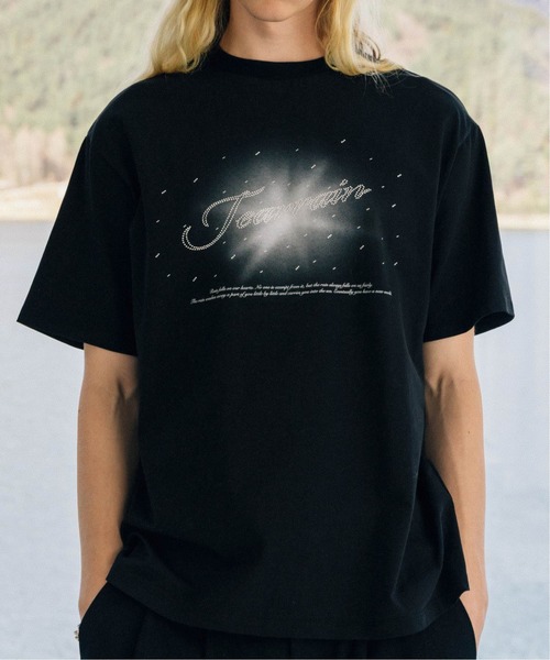 BLAYMORE（ブレイモア）の「【BLAYMORE】Tearrain Rhinestone T / ラインストーン ビジュー コレクションTシャツ（Tシャツ/カットソー・メンズ・パープル/ブラック・M/S）」の19枚目の写真