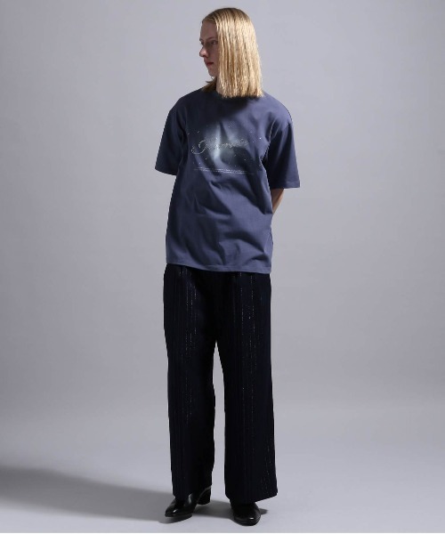 BLAYMORE（ブレイモア）の「【BLAYMORE】Tearrain Rhinestone T / ラインストーン ビジュー コレクションTシャツ（Tシャツ/カットソー・メンズ・パープル/ブラック・M/S）」の11枚目の写真