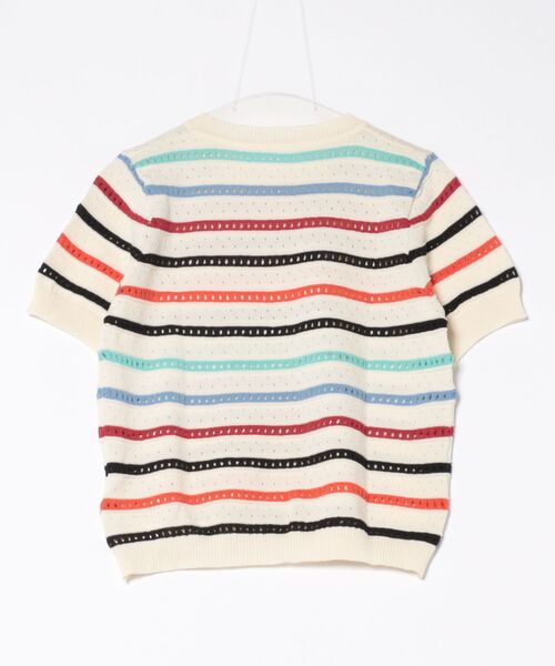 Q(キュー)の「レインボーニット(ニット/セーター・レディース・マルチ・MEDIUM)」の10枚目の写真