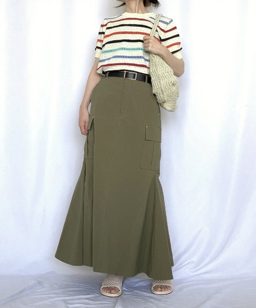 Q(キュー)の「レインボーニット(ニット/セーター・レディース・マルチ・MEDIUM)」の16枚目の写真