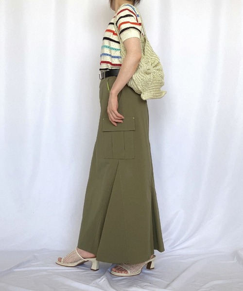 Q(キュー)の「レインボーニット(ニット/セーター・レディース・マルチ・MEDIUM)」の14枚目の写真