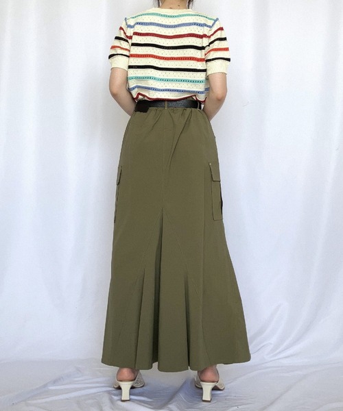 Q(キュー)の「レインボーニット(ニット/セーター・レディース・マルチ・MEDIUM)」の19枚目の写真