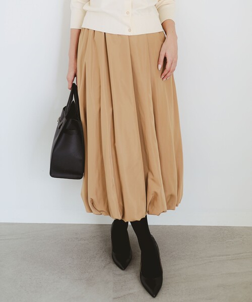 B:MING by BEAMS(ビーミングバイビームス)の「バルーン スカート(S~M)(スカート・レディース・オリーブ/ブラウン系その他/ブラック・MEDIUM/SMALL)」の19枚目の写真