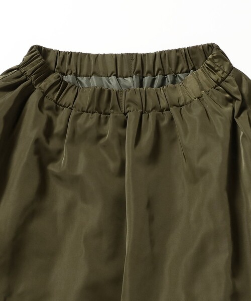 B:MING by BEAMS(ビーミングバイビームス)の「バルーン スカート(S~M)(スカート・レディース・オリーブ/ブラウン系その他/ブラック・MEDIUM/SMALL)」の7枚目の写真