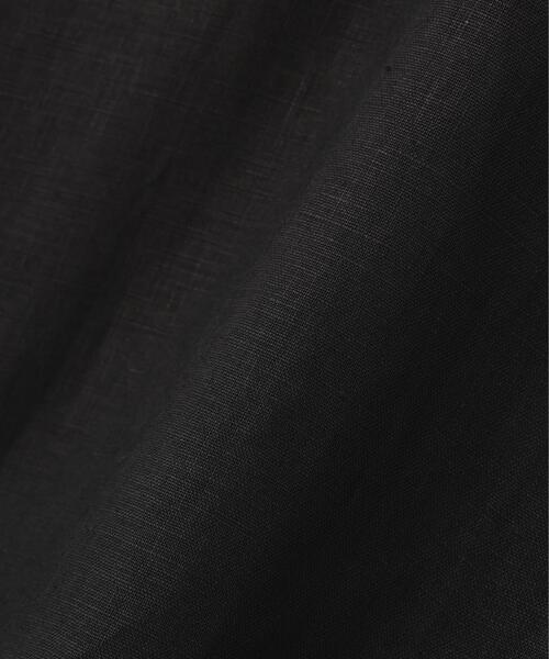 MARGARET HOWELL(マーガレットハウエル)の「SOFT LINEN SHIRT(シャツ/ブラウス・レディース・ブラック/ホワイト・2/1)」の8枚目の写真