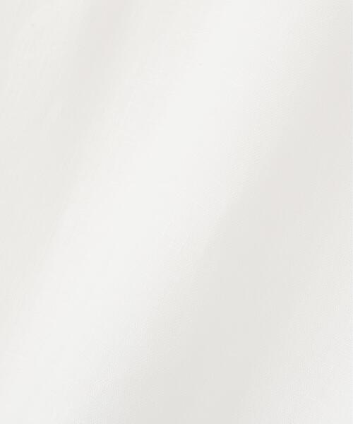 MARGARET HOWELL(マーガレットハウエル)の「SOFT LINEN SHIRT(シャツ/ブラウス・レディース・ブラック/ホワイト・2/1)」の3枚目の写真