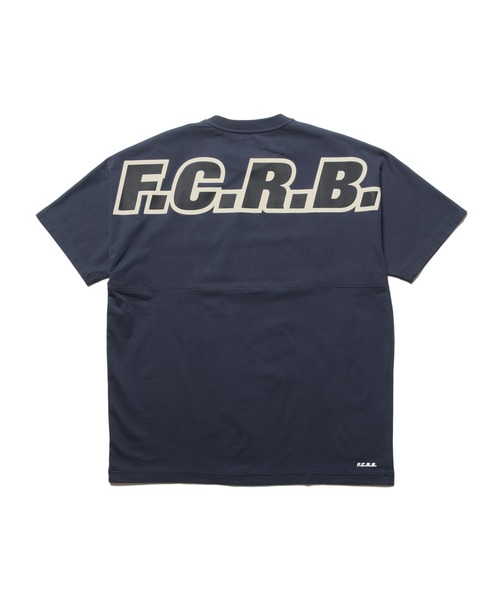 F.C.Real Bristol（エフシーレアルブリストル）の「BIG LOGO BAGGY TEE（Tシャツ/カットソー・メンズ・ブラウン/セージグリーン/ブラック/ネイビー/ホワイト・LARGE/X-LARGE/MEDIUM/SMALL/XX-LARGE）」の9枚目の写真