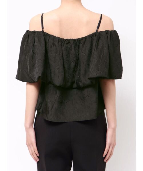 LAGUNAMOON（ラグナムーン）の「4WAYジャガードオフショルブラウス（シャツ/ブラウス・レディース・ブラック/アイボリー/サーモンピンク・FREE）」の19枚目の写真