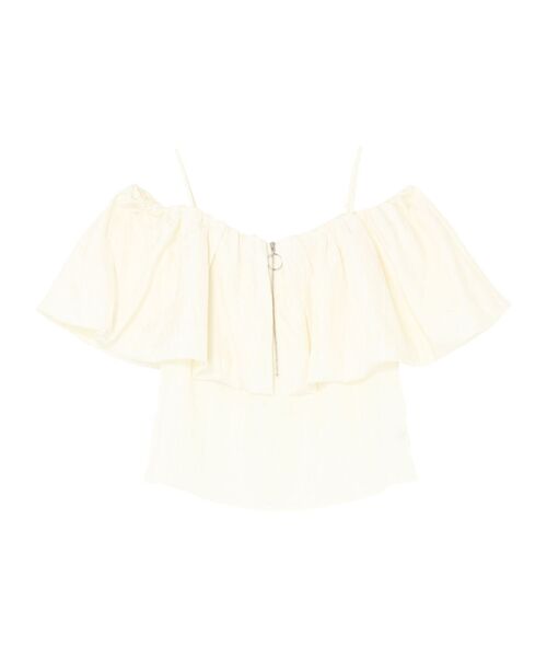 LAGUNAMOON（ラグナムーン）の「4WAYジャガードオフショルブラウス（シャツ/ブラウス・レディース・ブラック/アイボリー/サーモンピンク・FREE）」の9枚目の写真