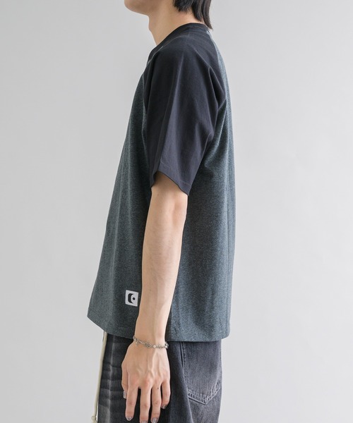 EPNK(イーピーエヌケー)の「【EPNK】Raglan henry neck tee / ラグランヘンリーネックTee(Tシャツ/カットソー・メンズ・アイボリー/チャコールグレー/杢グレー・SMALL/MEDIUM/LARGE)」の13枚目の写真