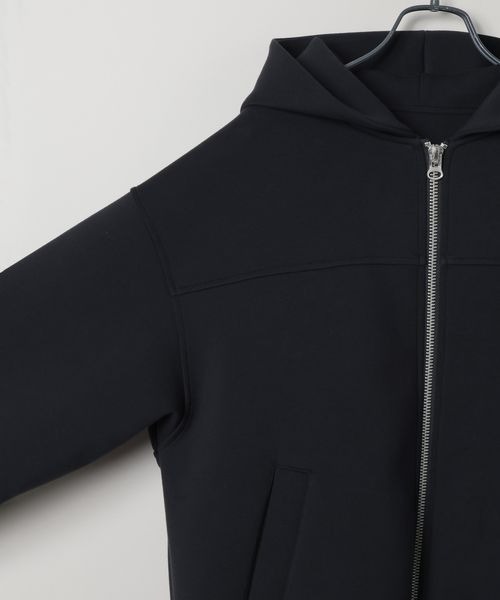 jeanasis(ジーナシス)＊ダンボールbigフードブルゾン(フーディ)＊新作 セール】ダンボールBIGフードブルゾン/496842（パーカー