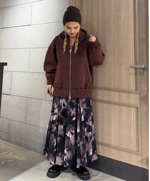 ダンボールBIGフードブルゾン/496842（パーカー）｜JEANASIS