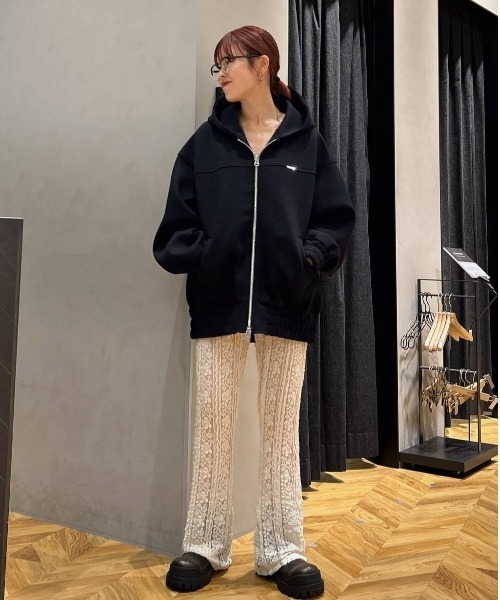 ダンボールBIGフードブルゾン　ジーナシス　新品未使用　今季新作 JEANASIS｜ダンボールBIGフードブルゾン | Rakuten Fashion(楽天