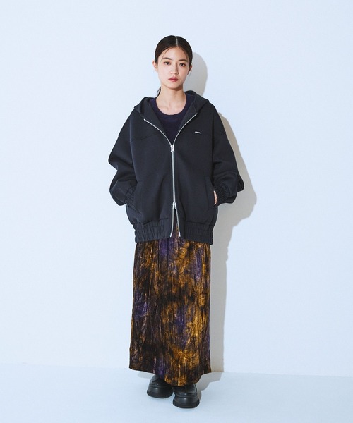 セール】ダンボールBIGフードブルゾン/496842（パーカー）｜JEANASIS