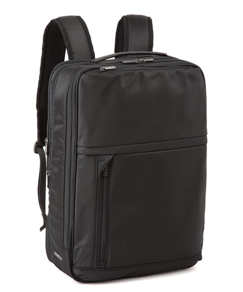 World Traveler(ワールドトラベラー)の「サビオ B4サイズ収納可能 15.6inchPC収納 エキスパンド(容量拡張) 2気室 65343(ビジネスバッグ・メンズ・ブラック/ネイビー・FREE)」の4枚目の写真