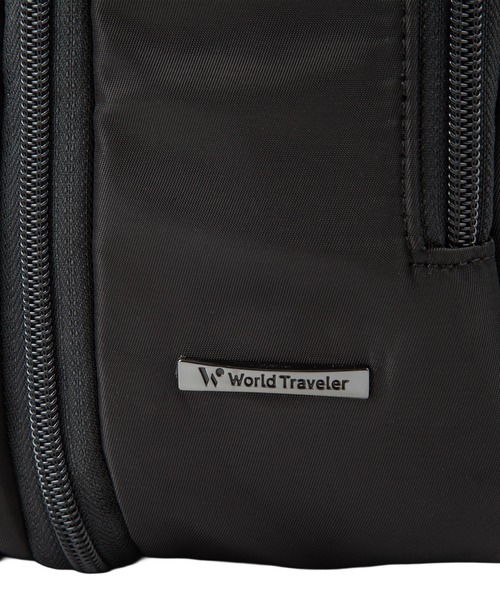 World Traveler(ワールドトラベラー)の「サビオ B4サイズ収納可能 15.6inchPC収納 エキスパンド(容量拡張) 2気室 65343(ビジネスバッグ・メンズ・ブラック/ネイビー・FREE)」の15枚目の写真
