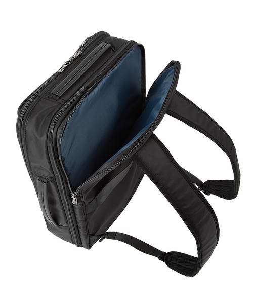 World Traveler(ワールドトラベラー)の「サビオ B4サイズ収納可能 15.6inchPC収納 エキスパンド(容量拡張) 2気室 65343(ビジネスバッグ・メンズ・ブラック/ネイビー・FREE)」の22枚目の写真