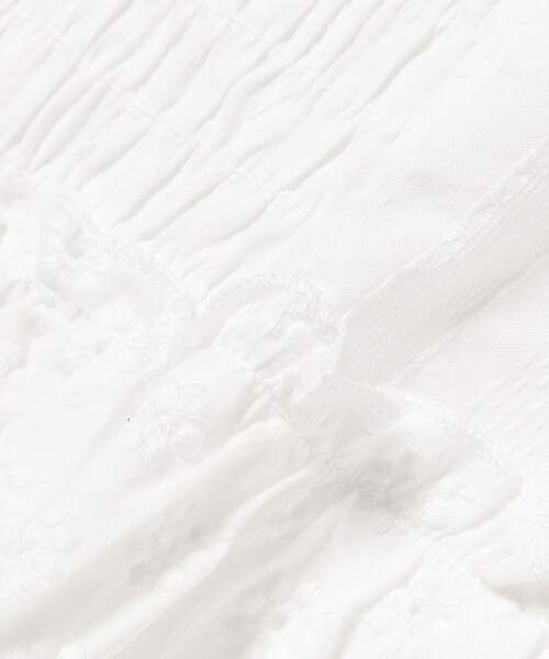 Ray BEAMS（レイビームス）の「レース ペプラム ノースリーブ ブラウス（シャツ/ブラウス・レディース・ホワイト/ブラック・0/1）」の16枚目の写真