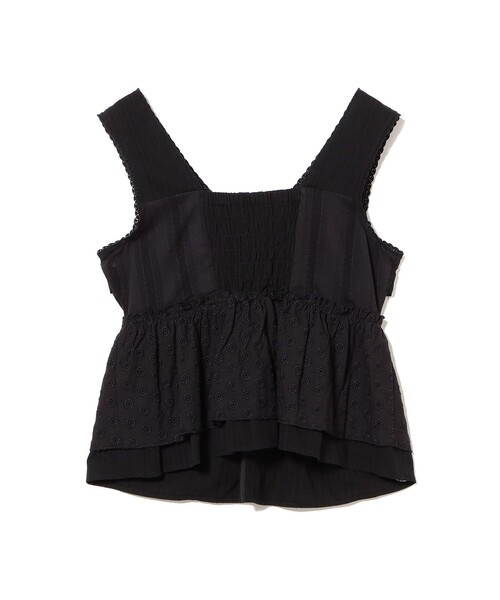 Ray BEAMS（レイビームス）の「レース ペプラム ノースリーブ ブラウス（シャツ/ブラウス・レディース・ホワイト/ブラック・0/1）」の22枚目の写真