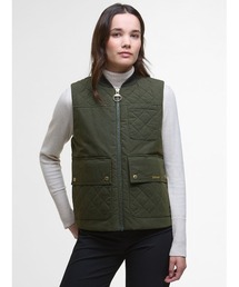 Barbour オリーブグリーン ベスト Barbour バブアー ベスト メンズ ローワーデイル ジレ BARBOUR