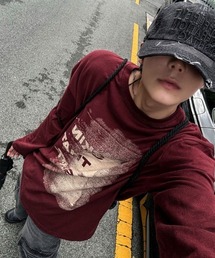 COSYHARU | ヴィンテージスクラッチデニムボールキャップ(キャップ)